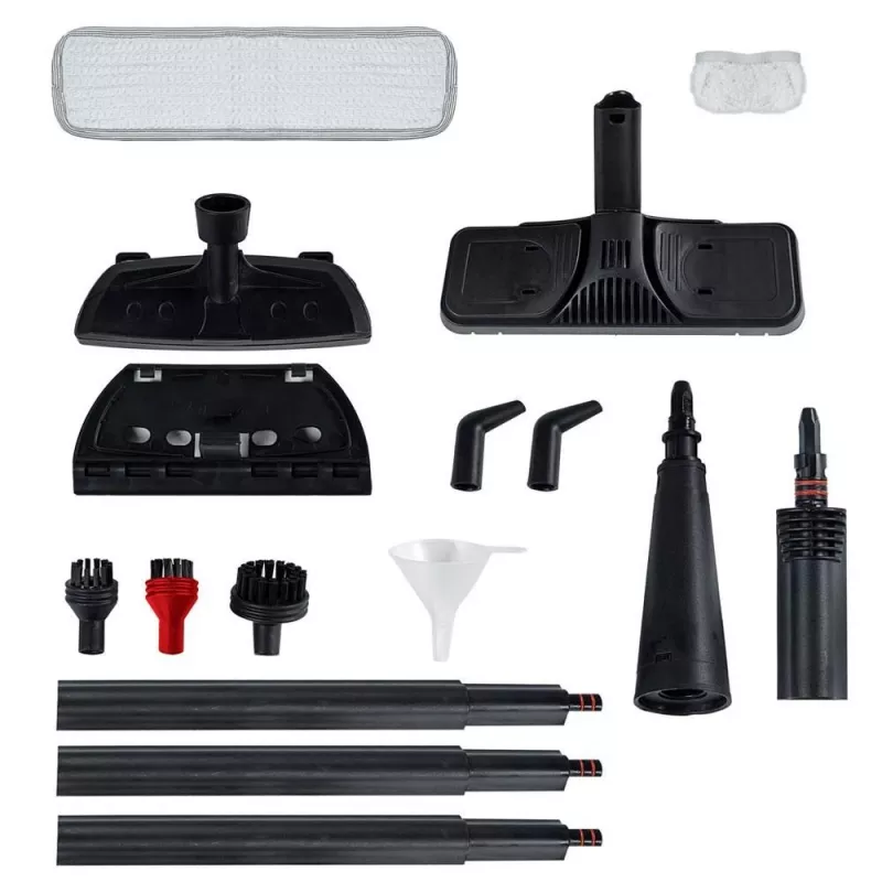 Polti Vaporetto Smart 30_R limpiador a vapor de cilindro 1,6 L 1800 W rojo, blanco