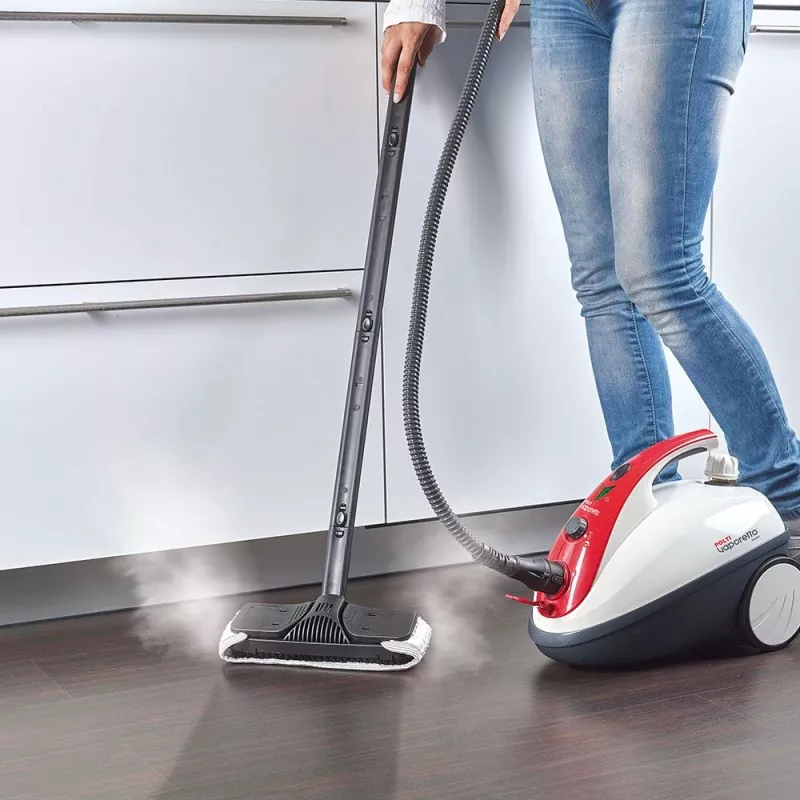 Polti Vaporetto Smart 30_R limpiador a vapor de cilindro 1,6 L 1800 W rojo, blanco