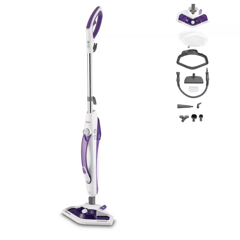 Polti Vaporetto SV440_Double limpiador a vapor 0,3 L 1500 W violeta, blanco