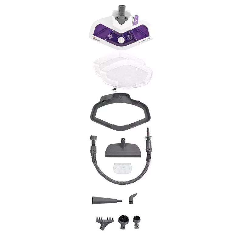 Polti Vaporetto SV440_Double limpiador a vapor 0,3 L 1500 W violeta, blanco
