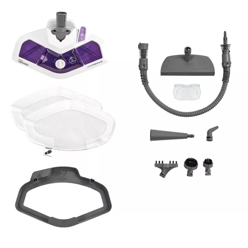 Polti Vaporetto SV440_Double limpiador a vapor 0,3 L 1500 W violeta, blanco