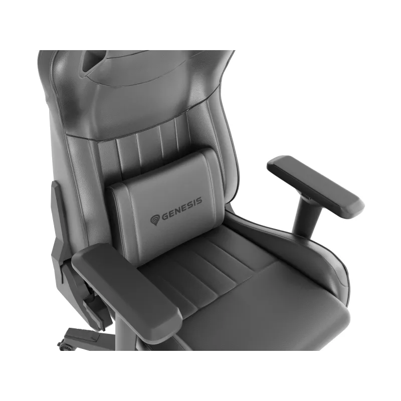 Silla gaming GENESIS Nitro 950 con asiento acolchado negra