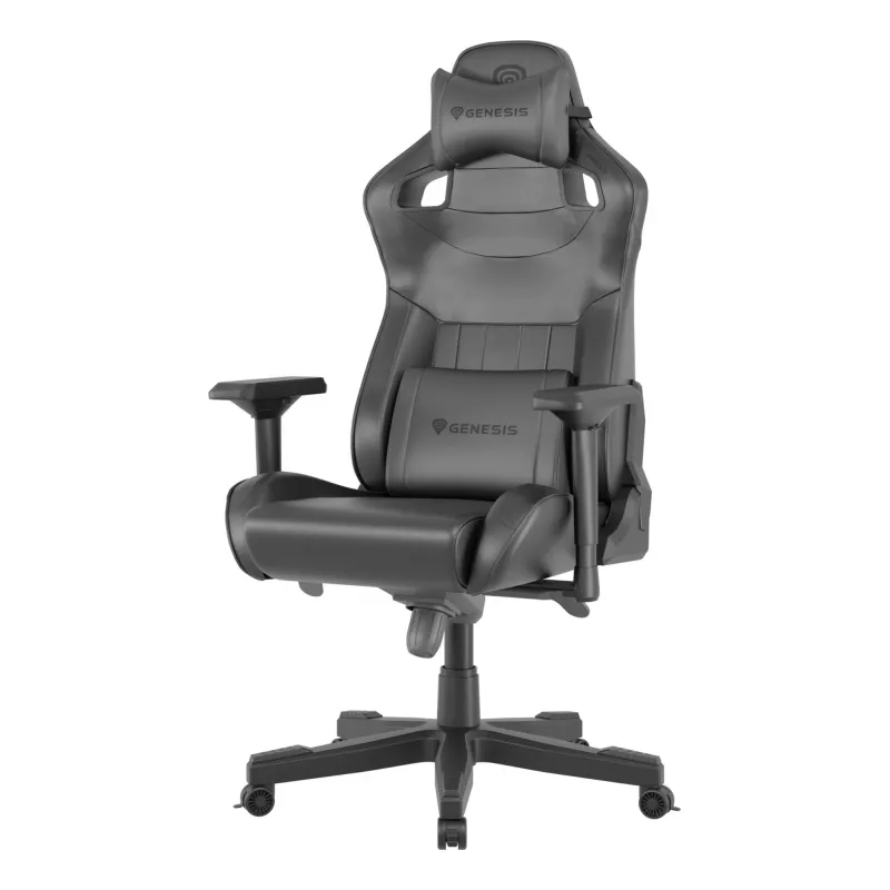Silla gaming GENESIS Nitro 950 con asiento acolchado negra