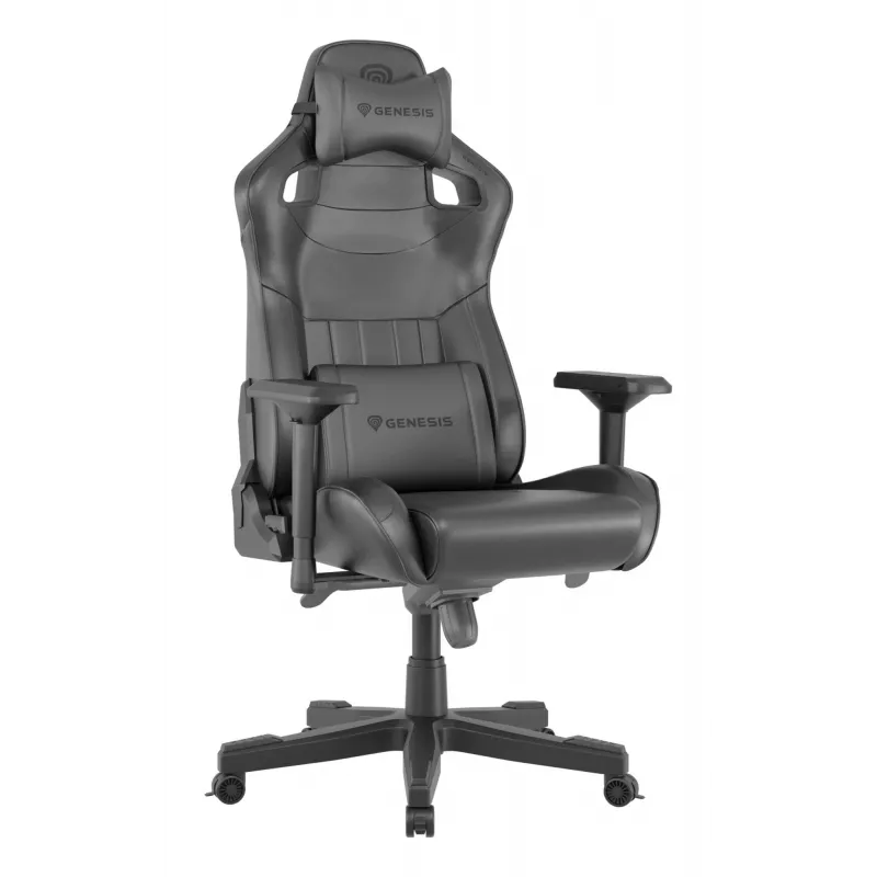 Silla gaming GENESIS Nitro 950 con asiento acolchado negra