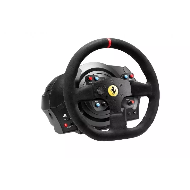 Volante Thrustmaster T300 Ferrari Integral Racing Wheel Alcantara Edition negro + pedales analógico / digital PC, PlayStation 4, PlayStation 3