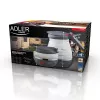 Hervidor de agua Adler AD 1279 — 0,6 L, 750 W, carcasa de plástico, control por botones, luz indicadora