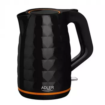 Hervidor de agua eléctrico Adler AD 1277 1,7 L 2200 W negro