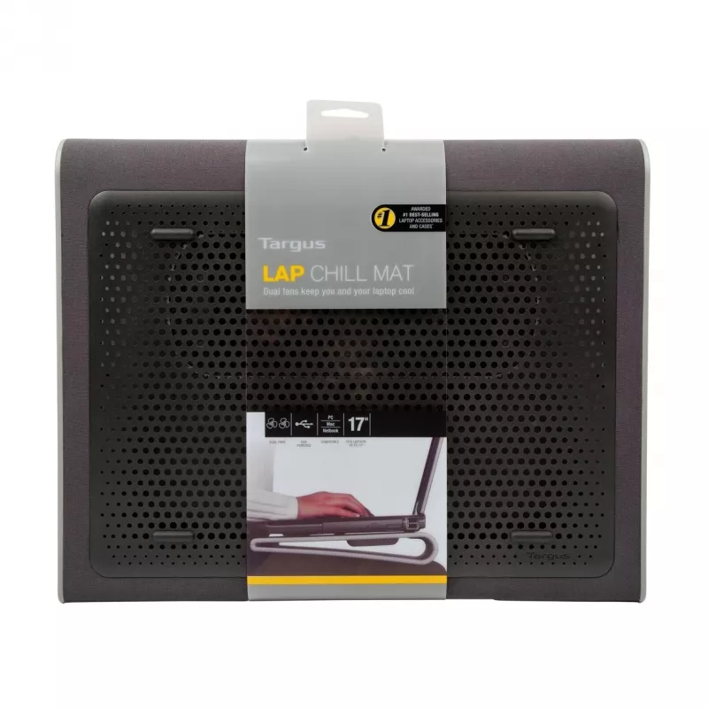 Base refrigeradora para portátil Targus AWE55GL 43,2 cm (17 pulgadas) 1900 rpm negra, gris