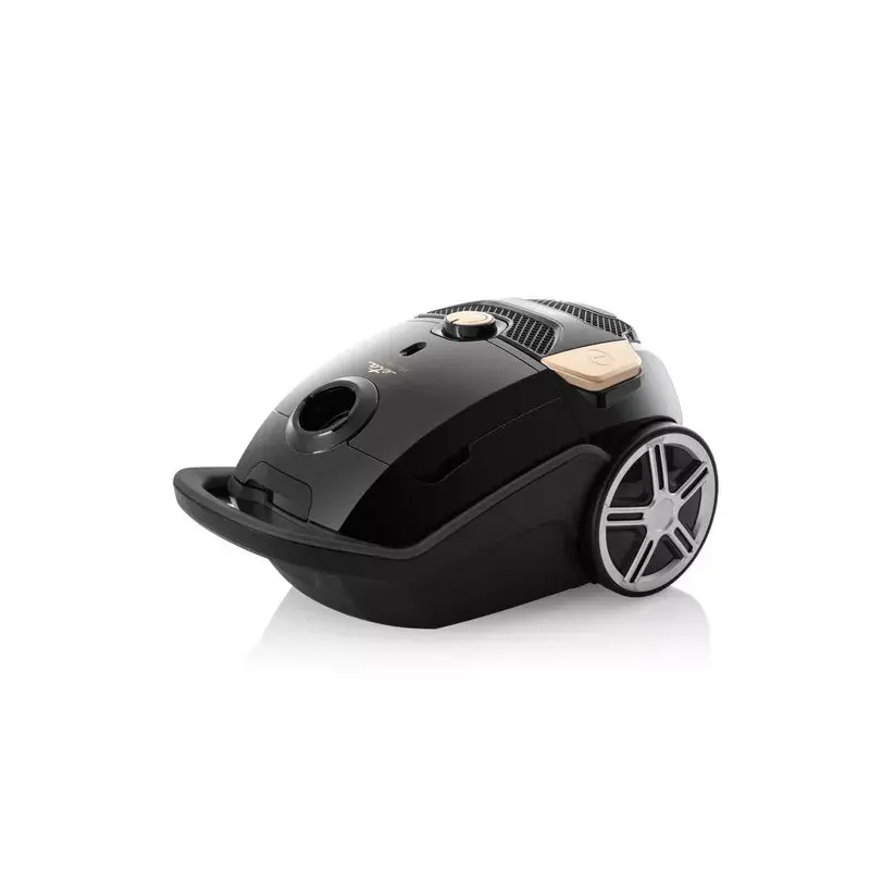 Aspirador de escoba ETA Avanto 3 L — 800 W, 3 L bolsa, filtración HEPA, limpieza en seco, tapicerías/suelos duros/alfombras, negro/beige