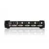 Switch KVM ATEN 4 puertos USB DVI con audio y hub USB 2.0 (cables KVM incluidos)