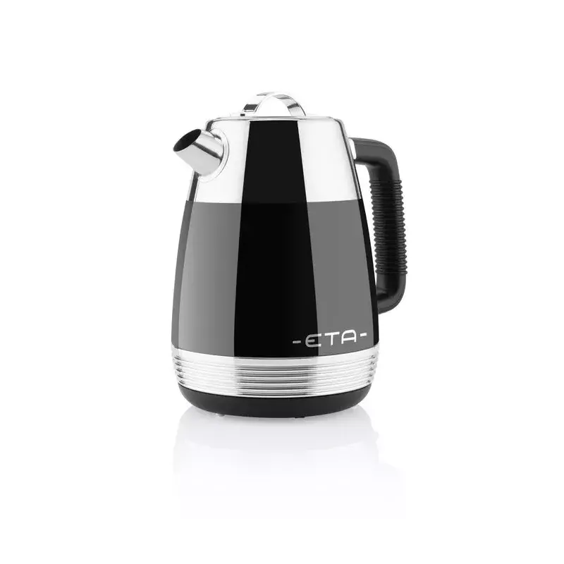 Hervidor de agua ETA Storio 9186 90020 — 1,7 L, 2150 W, acero inoxidable negro