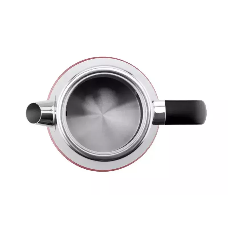 Hervidor de agua eléctrico ETA 9186 90030 1,7 l 2150 W rojo carcasa de acero inoxidable inalámbrico