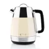 Hervidor de agua eléctrico ETA Storio 9186 90040 — 1,7 l, 2150 W, acero inoxidable beige