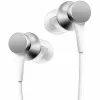 Auriculares Xiaomi Mi In-Ear Basic con conexión de 3,5 mm plateado, blanco