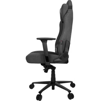 Silla gaming universal Arozzi Vernazza asiento acolchado gris