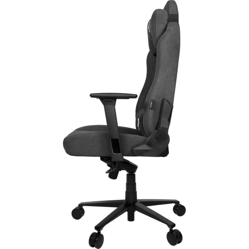 Silla gaming universal Arozzi Vernazza asiento acolchado gris