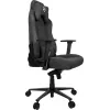 Silla gaming universal Arozzi Vernazza asiento acolchado gris