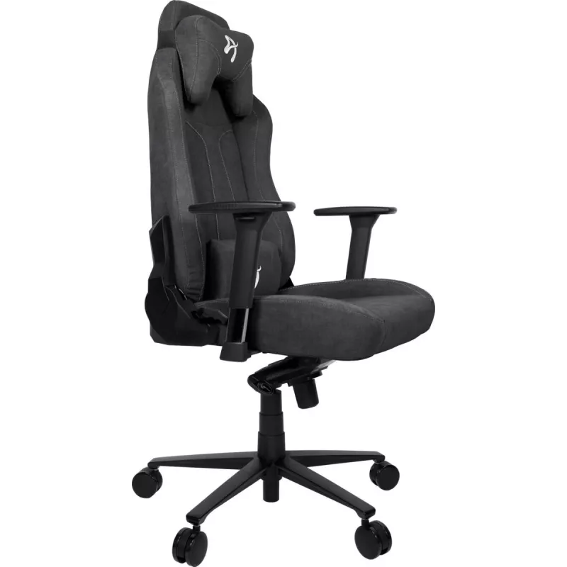 Silla gaming universal Arozzi Vernazza asiento acolchado gris