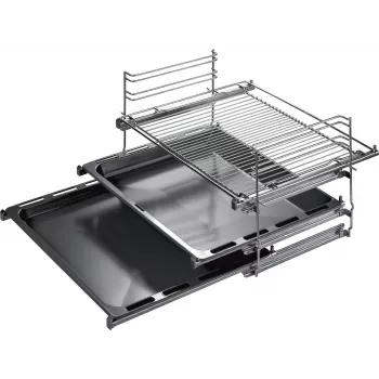 Accesorio/recambio de horno Bosch HEZ438301 guía extraíble aluminio