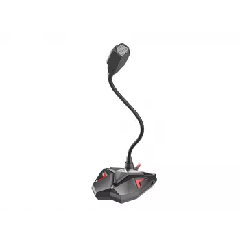 GENESIS Radium 100 Negro, Rojo Micrófono para PC