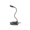 GENESIS Radium 100 Negro, Rojo Micrófono para PC