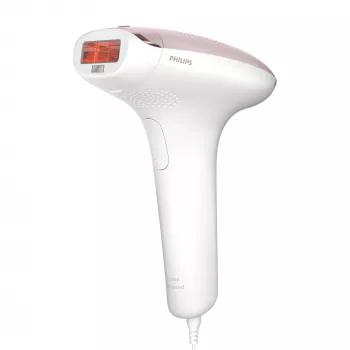 Aparato de depilación IPL Philips SC1994/00 Lumea Advanced — con cable, accesorio para el cuerpo, lámpara de 4 cm², blanco/rosa