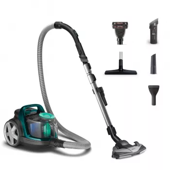 Aspirador de cilindro Philips 5000 Series FC9556/09 — 750 W, 1,5 L, azul, 4,5 kg