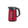 Hervidor de agua Bosch TWK4P434 — 1,7 L, 2400 W, Negro/Rojo