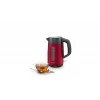 Hervidor de agua Bosch TWK4P434 — 1,7 L, 2400 W, Negro/Rojo