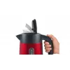 Hervidor de agua Bosch TWK4P434 — 1,7 L, 2400 W, Negro/Rojo