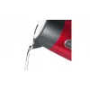 Hervidor de agua Bosch TWK4P434 — 1,7 L, 2400 W, Negro/Rojo