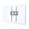 EDBAK TWB3c-B soporte de pared fijo para TV en vertical, 65-86 pulgadas, VESA de 100x100 a 800x400, máx. 80 kg, negro