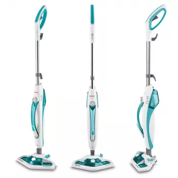 Fregona de vapor Polti Vaporetto SV450_Double 0,3 l 1500 W turquesa, blanco