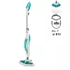 Fregona de vapor Polti Vaporetto SV450_Double 0,3 l 1500 W turquesa, blanco