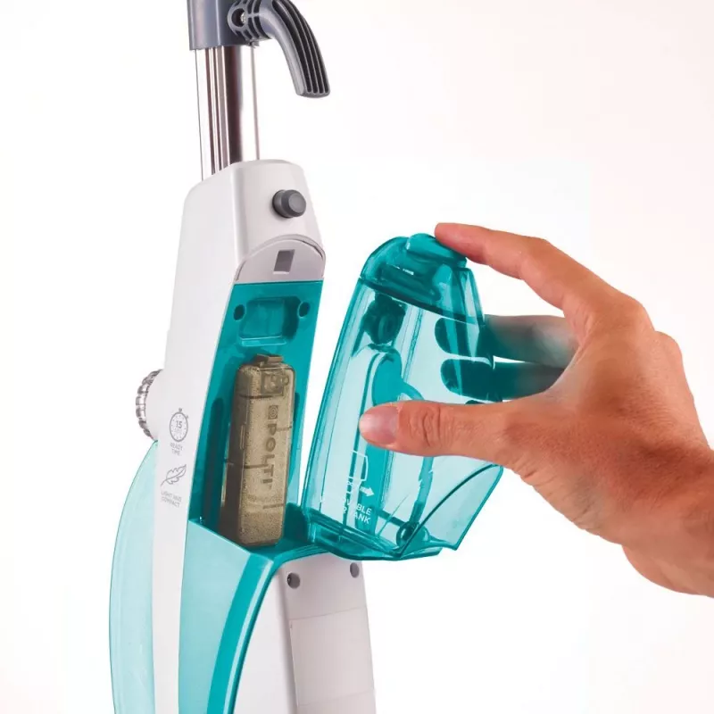 Fregona de vapor Polti Vaporetto SV450_Double 0,3 l 1500 W turquesa, blanco