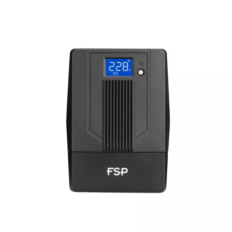 FSP iFP 600 PPF3602700 SAI line-interactive, 600 VA, 360 W, 2 tomas Schuko, LCD, USB