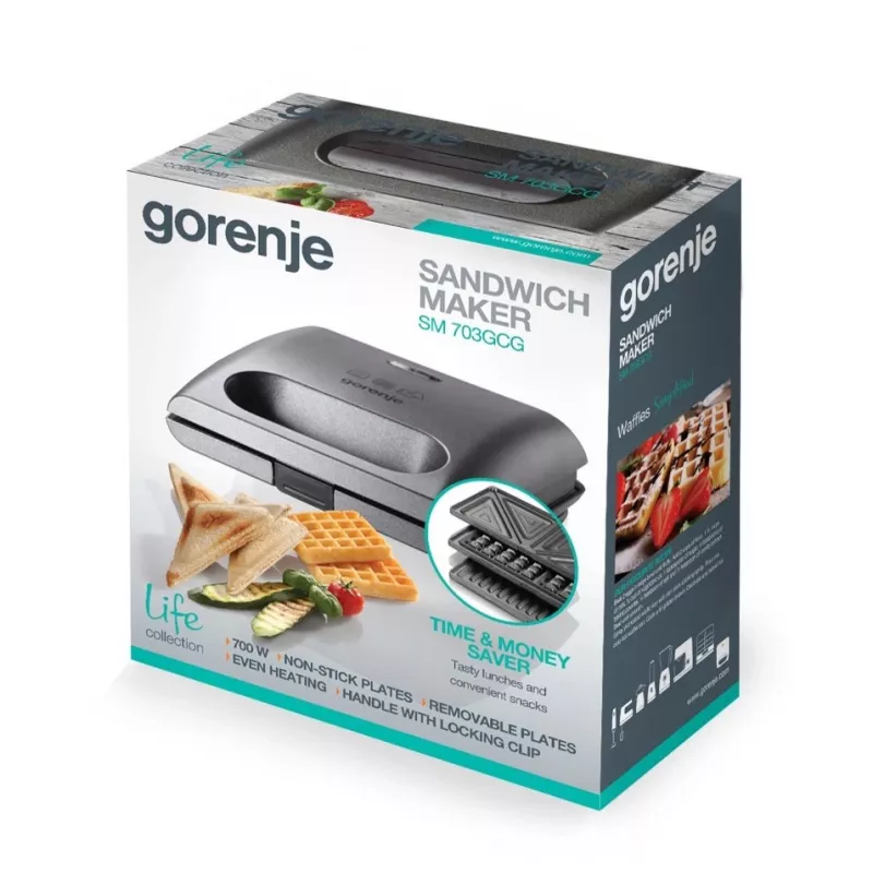 Parrilla de contacto Gorenje SM703GCG
