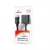 GEMBIRD Cable adaptador DisplayPort a HDMI - Negro, Blíster
