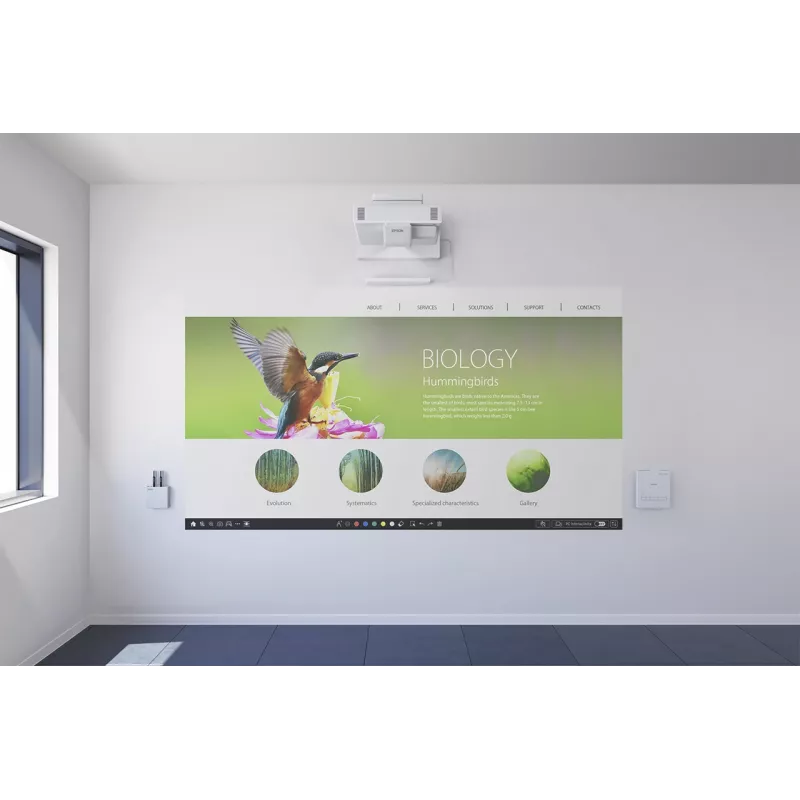 Proyector de ultra corta distancia Epson EB-1485Fi 5000 lúmenes ANSI 3LCD 1080p (1920x1080) blanco