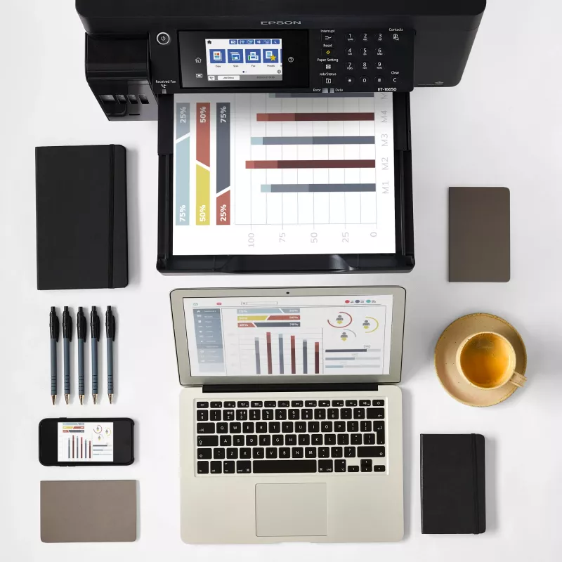 Equipo multifunción Epson EcoTank L15160 inyección de tinta color, A3+, 32 ppm, 4800x1200 DPI, Wi‑Fi, Ethernet