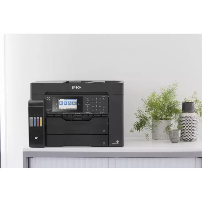 Equipo multifunción Epson EcoTank L15160 inyección de tinta color, A3+, 32 ppm, 4800x1200 DPI, Wi‑Fi, Ethernet