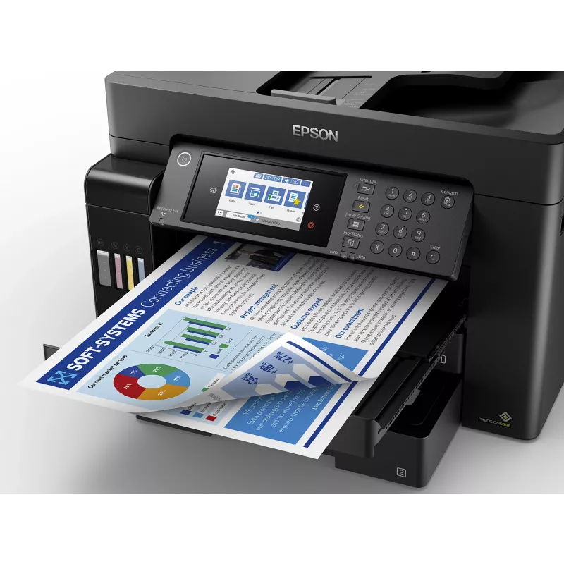 Impresora multifunción Epson EcoTank L15150 — inyección de tinta color, A3+ (4800x2400 DPI), Wi‑Fi, Ethernet