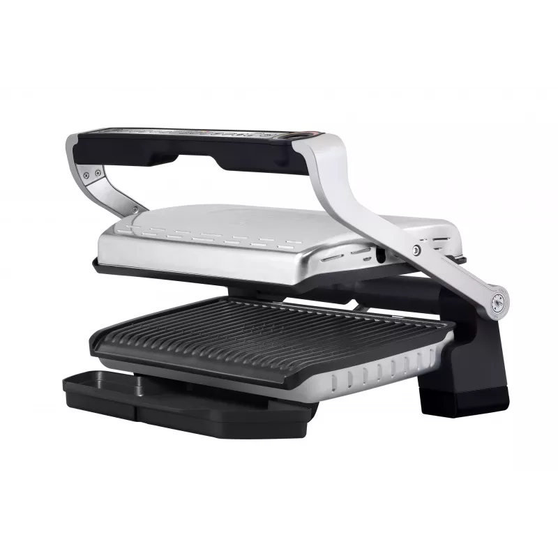 Tefal OptiGrill+ XL GC724D grill de contacto, 2000 W, 9 programas, 800 cm², negro/metálico