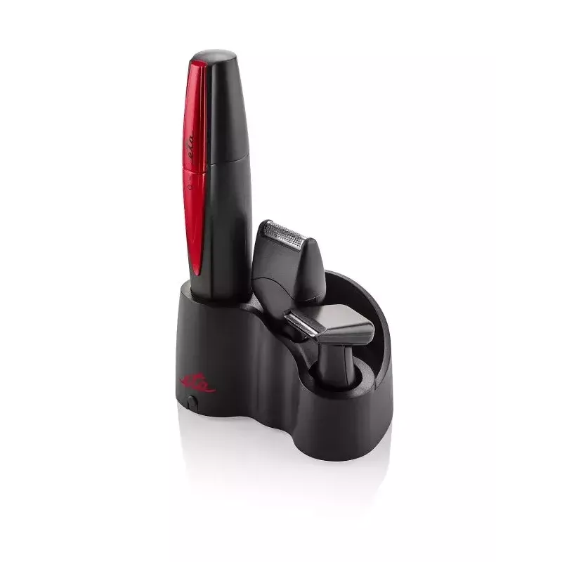 ETA Luis ETA434190000 recortador de vello nasal, negro/rojo