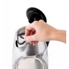 Hervidor de agua ETA ETA915390000 — 1,5 l, 2200 W, acero inoxidable y cristal transparente, negro