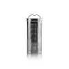 Hervidor de agua ETA ETA915390000 — 1,5 l, 2200 W, acero inoxidable y cristal transparente, negro