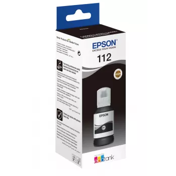 Botella de tinta Epson 112 EcoTank negro pigmentado