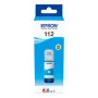 Botella de tinta Epson 112 EcoTank cian pigmentado