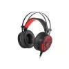 GENESIS Neon 360 auriculares gaming con cable y diadema negro, rojo