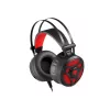 GENESIS Neon 360 auriculares gaming con cable y diadema negro, rojo